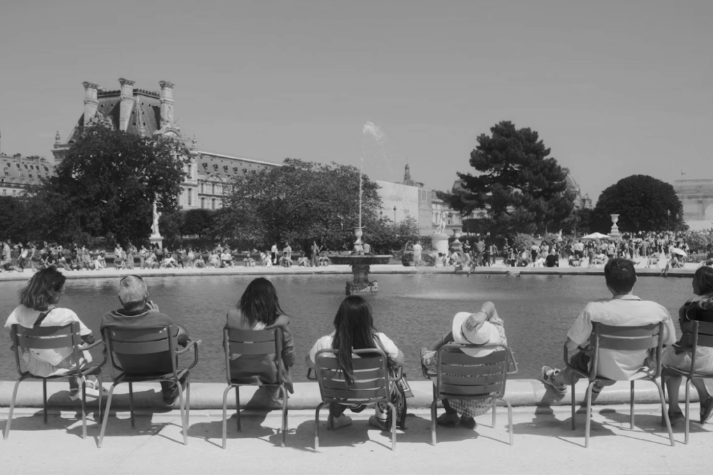Tourists in France